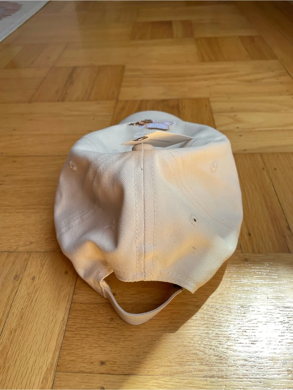 NWT Anthropologie Icon Embroidered Baseball Cap NEW